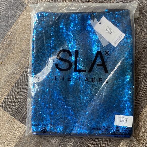 SLA The Label Cleo Sequin Skirt - Picture 2 of 12